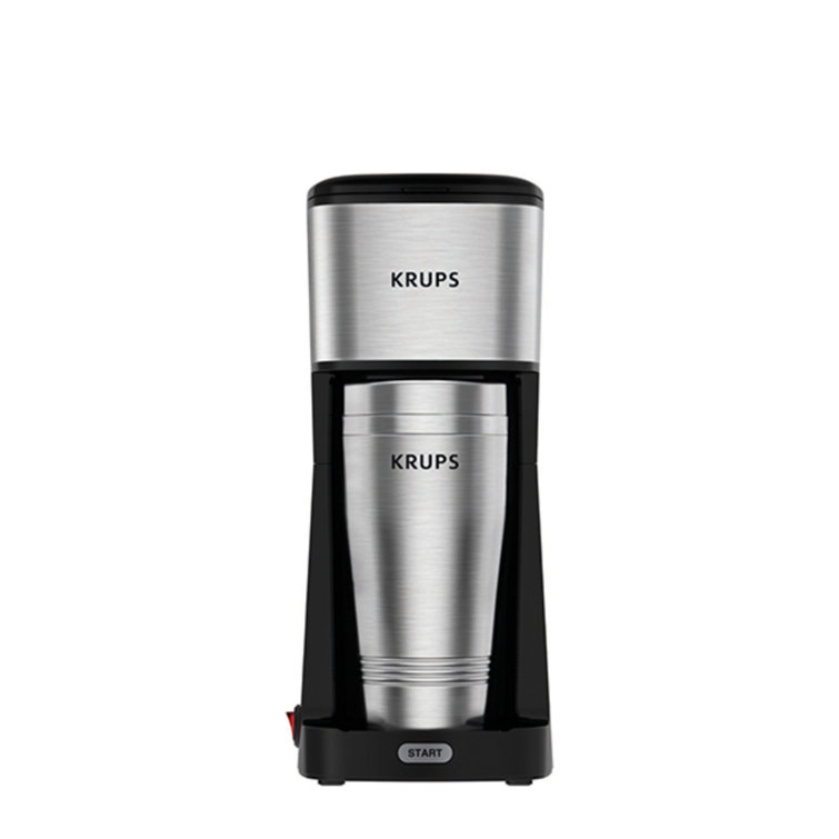 Krups coffee hotsell maker stainless steel